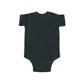Fearfully and Wonderfully Made - Dark Grayscale Baby Onesie