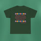 Isaiah 40:8 - Multi Daisy Cotton T-Shirt (Front Only)