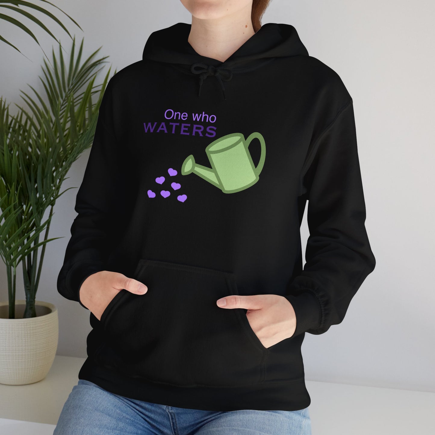 Psalm 11:25 - Purple Hooded Sweatshirt