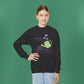 Psalm 11:25 - Purple Girl's Crewneck Sweatshirt