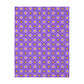 Isaiah 40:8 - Purple Daisy Velveteen Microfiber Blanket