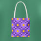 Isaiah 40:8 - Purple Daisy Tote Bag