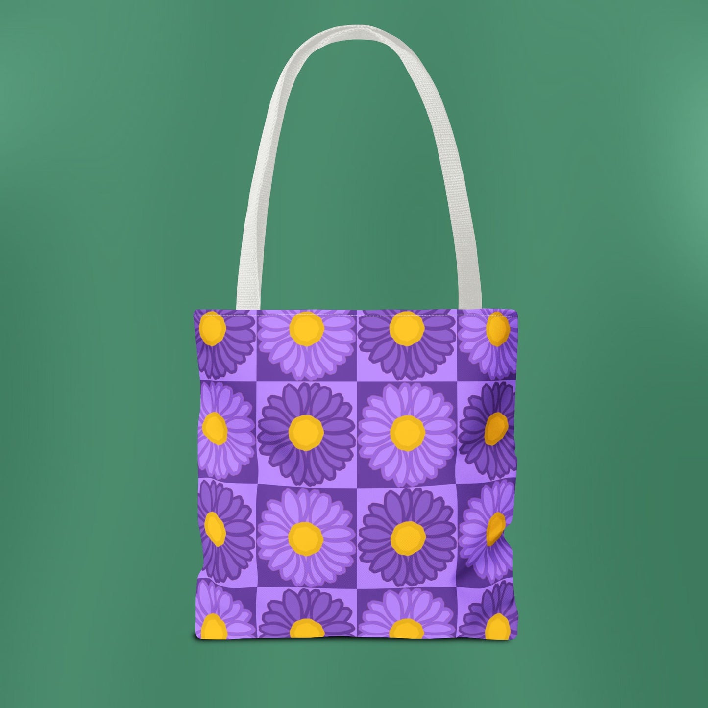 Isaiah 40:8 - Purple Daisy Tote Bag