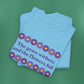 Isaiah 40:8 - Purple Daisy Cotton T-Shirt