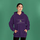 Hunger and Thirst - Purple Women's Hooded Sweatshirt