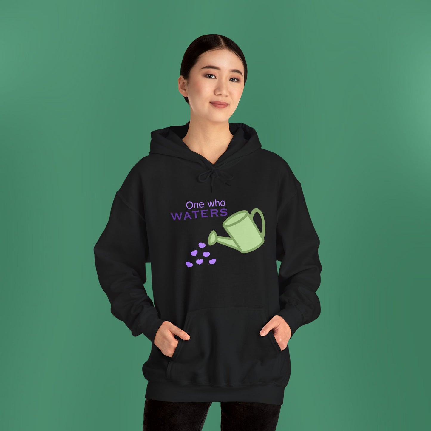 Psalm 11:25 - Purple Hooded Sweatshirt