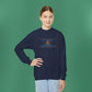Hunger and Thirst - Blue Children's Crewneck Sweatshirt