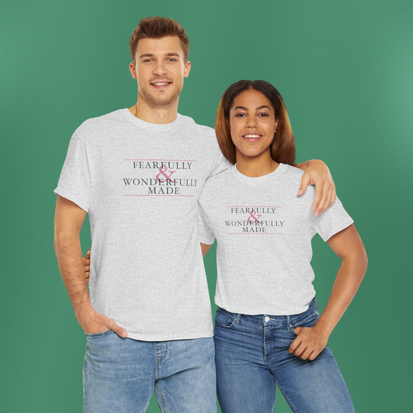Fearfully and Wonderfully Made - Green Women's T-Shirt