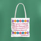 Isaiah 40:8 - Multi Daisy Tote Bag
