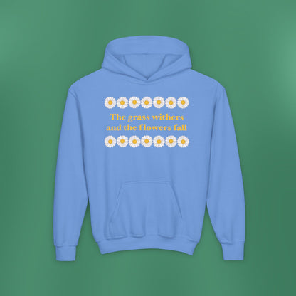 Isaiah 40:8 - Classic Daisy Girl's Hooded Sweatshirt