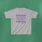Isaiah 40:8 - Purple Daisy Girl's T-Shirt (Front Only)