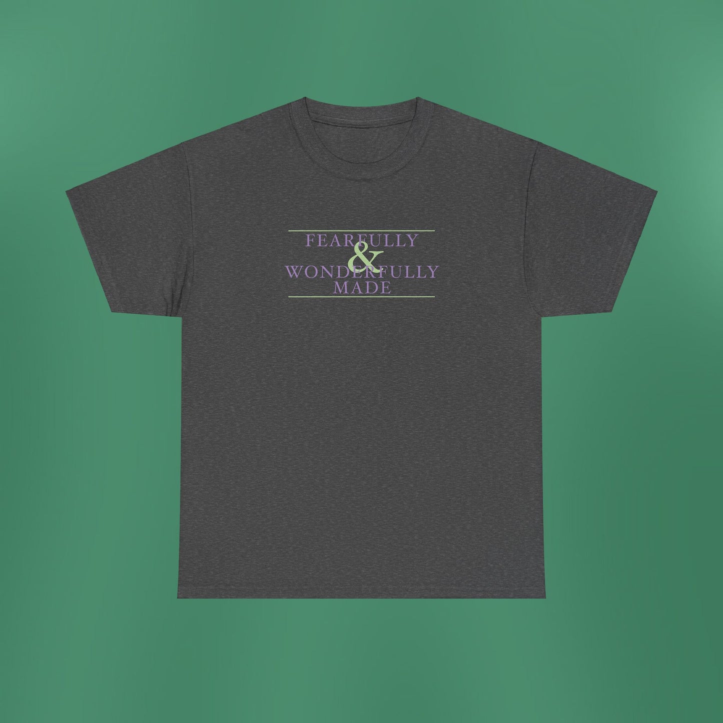 Fearfully and Wonderfully Made - Purple Women's T-Shirt