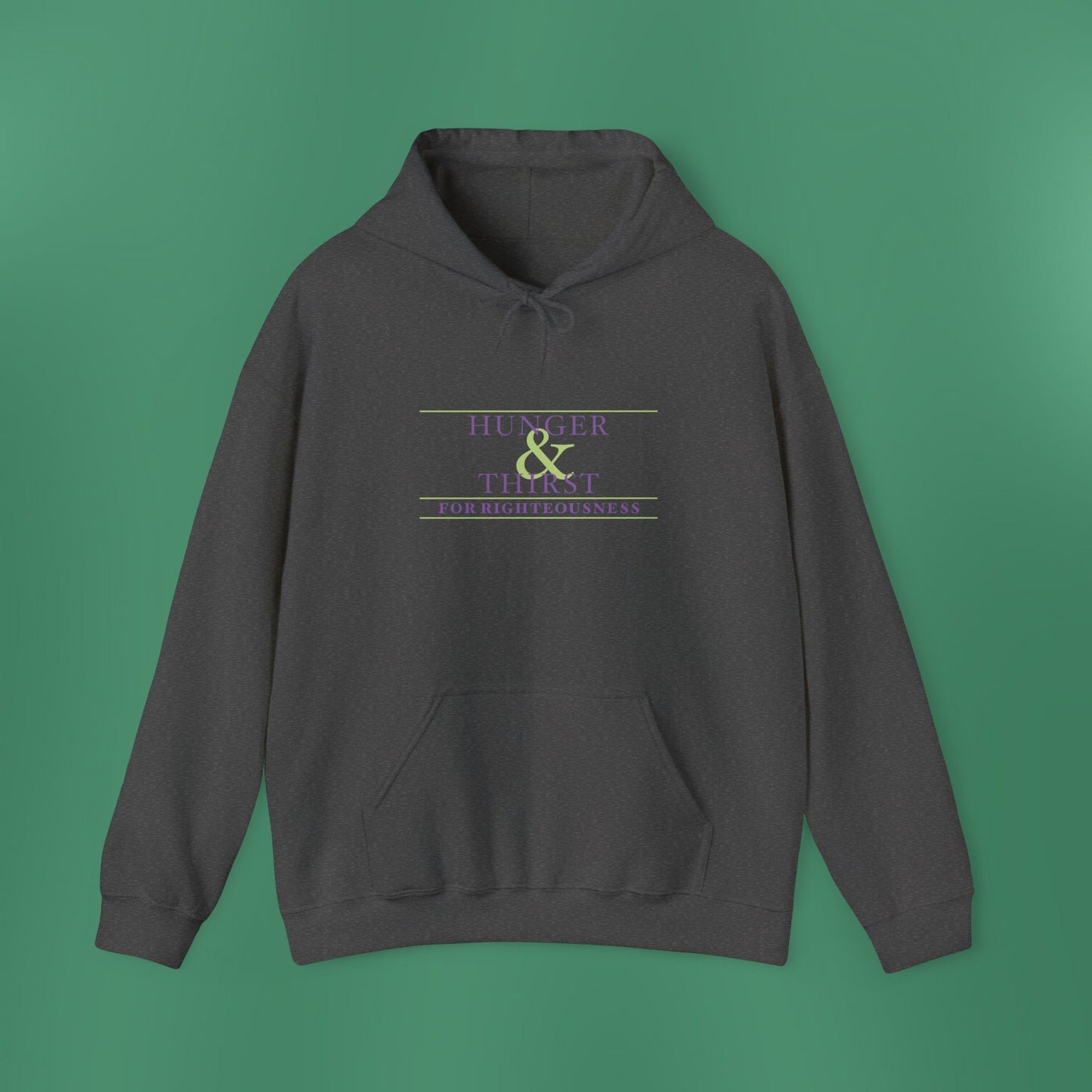 Hunger and Thirst - Purple Women's Hooded Sweatshirt