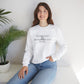 Fearfully and Wonderfully Made - Light Grayscale Crewneck Sweatshirt