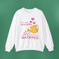 Psalm 11:25 - Pink Crewneck Sweatshirt (Front Only)