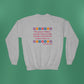 Isaiah 40:8 - Multi Daisy Girl's Crewneck Sweatshirt