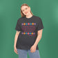 Isaiah 40:8 - Multi Daisy Cotton T-Shirt (Front Only)