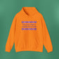 Isaiah 40:8 - Purple Daisy Hooded Sweatshirt