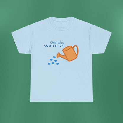 Psalm 11:25 - Blue Cotton T-Shirt