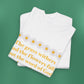 Isaiah 40:8 - Classic Daisy Cotton T-Shirt (Front Only)