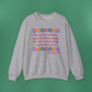 Isaiah 40:8 - Multi Daisy Women's Crewneck Sweatshirt