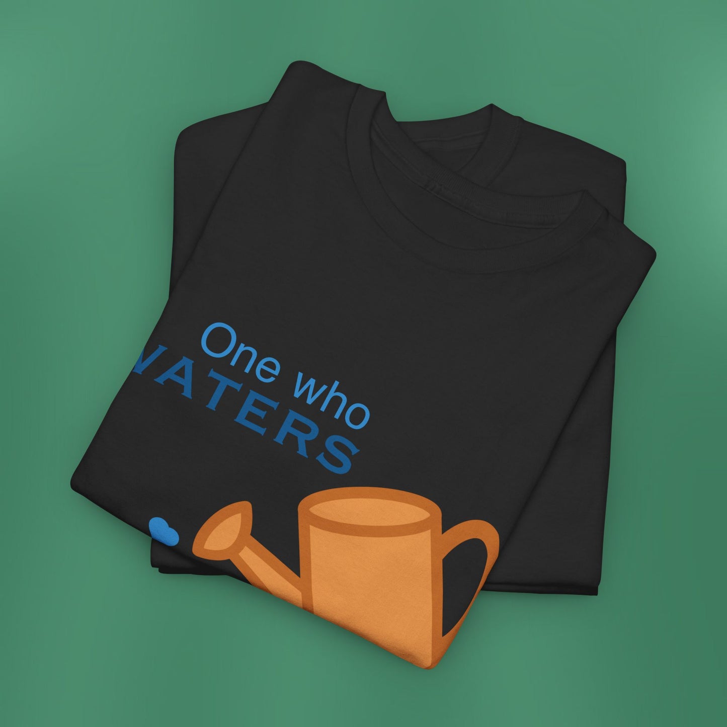 Psalm 11:25 - Blue Cotton T-Shirt