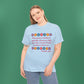 Isaiah 40:8 - Multi Daisy Cotton T-Shirt (Front Only)
