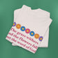Isaiah 40:8 - Multi Daisy Cotton T-Shirt (Front Only)