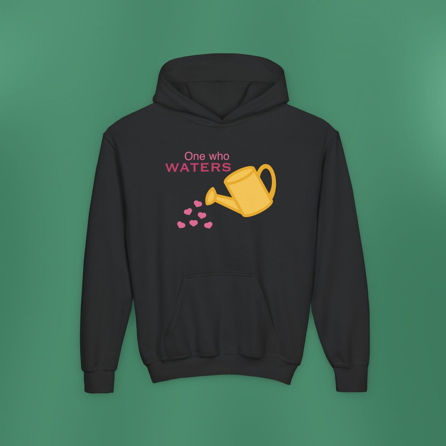 Psalm 11:25 - Pink Girl's Hooded Sweatshirt