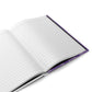 Isaiah 40:8 - Purple Daisy Hardcover Journal