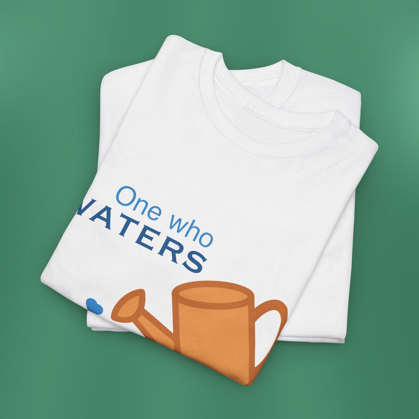 Psalm 11:25 - Blue Cotton T-Shirt