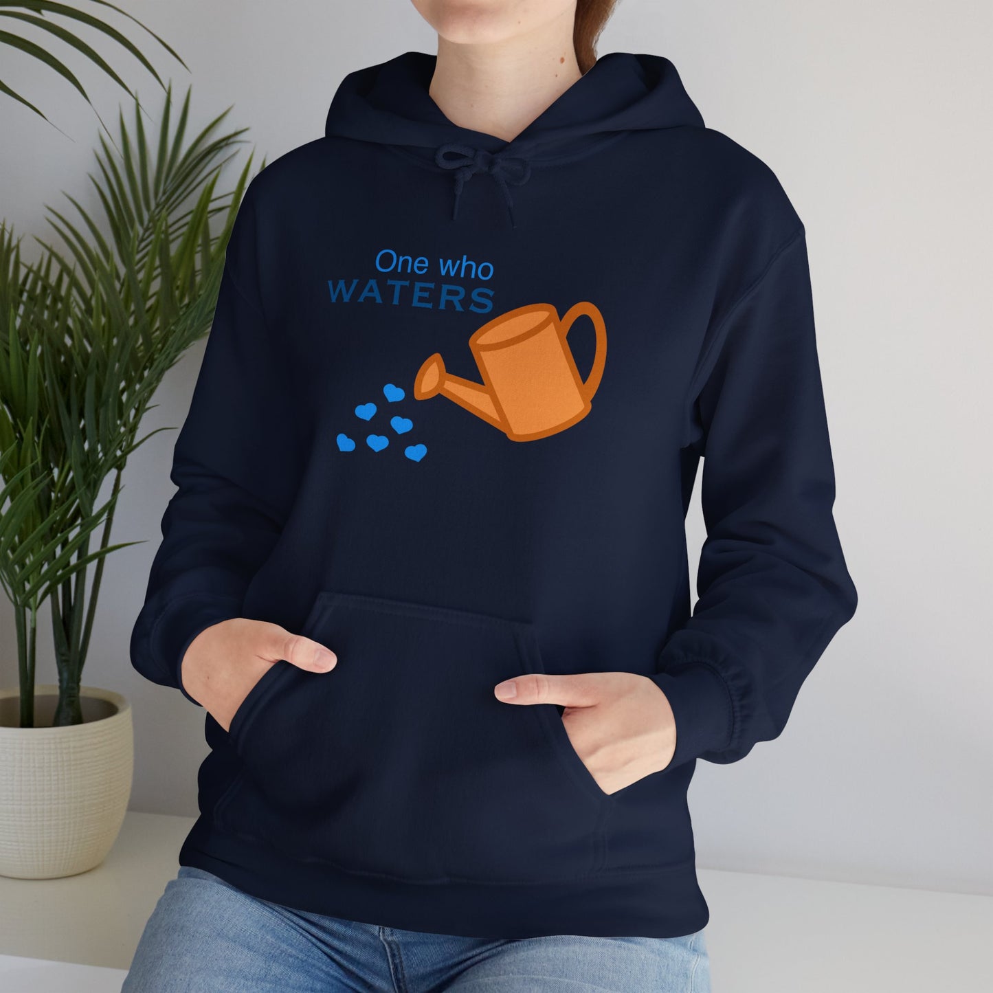 Psalm 11:25 - Blue Hooded Sweatshirt