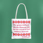 Isaiah 40:8 - Pink Daisy Tote Bag