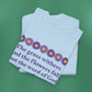 Isaiah 40:8 - Purple Daisy Cotton T-Shirt (Front Only)
