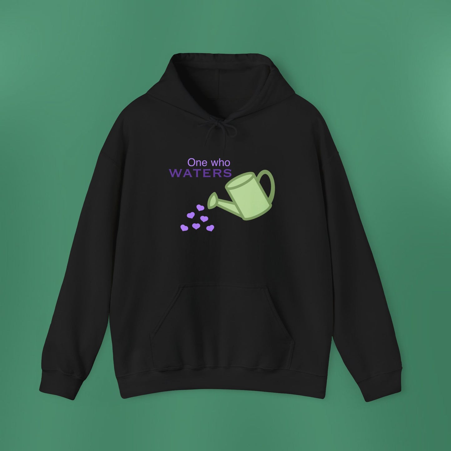 Psalm 11:25 - Purple Hooded Sweatshirt