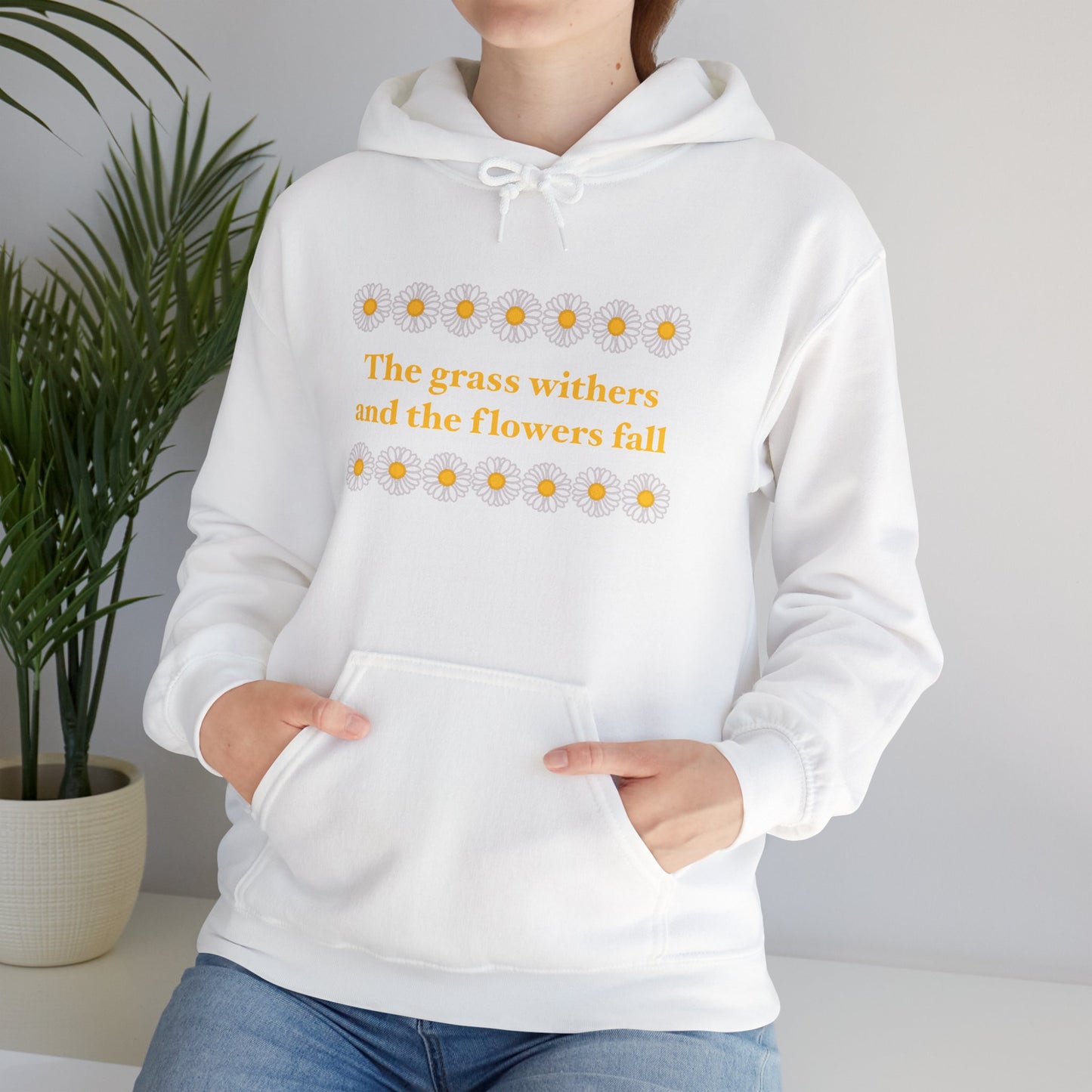 Isaiah 40:8 - Classic Daisy Hooded Sweatshirt