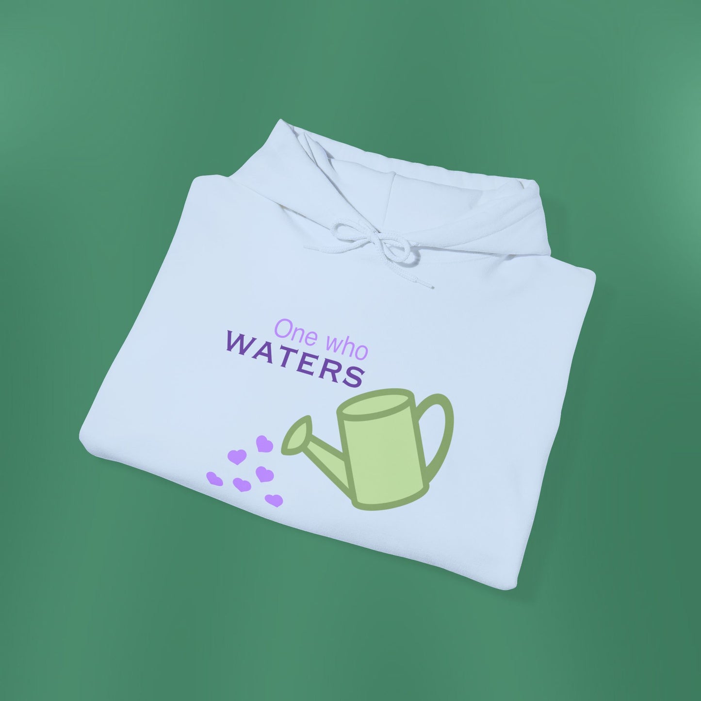 Psalm 11:25 - Purple Hooded Sweatshirt