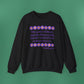 Isaiah 40:8 - Purple Daisy Women's Crewneck Sweatshirt