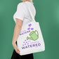 Psalm 11:25 - Purple Tote Bag