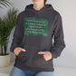 Proverbs 31:30 - Dark Green Hooded Sweatshirt