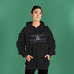 Fearfully and Wonderfully Made - Purple Women's Hooded Sweatshirt