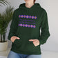 Isaiah 40:8 - Purple Daisy Hooded Sweatshirt