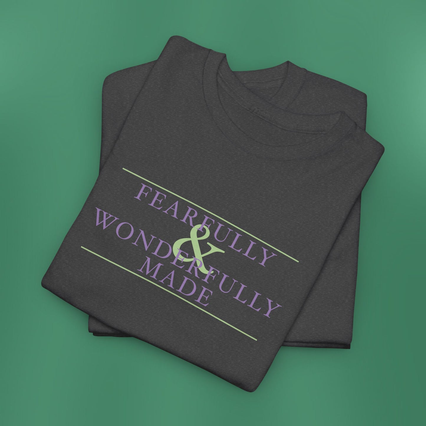 Fearfully and Wonderfully Made - Purple Women's T-Shirt