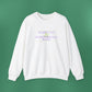 Fearfully and Wonderfully Made - Purple Women's Crewneck Sweatshirt