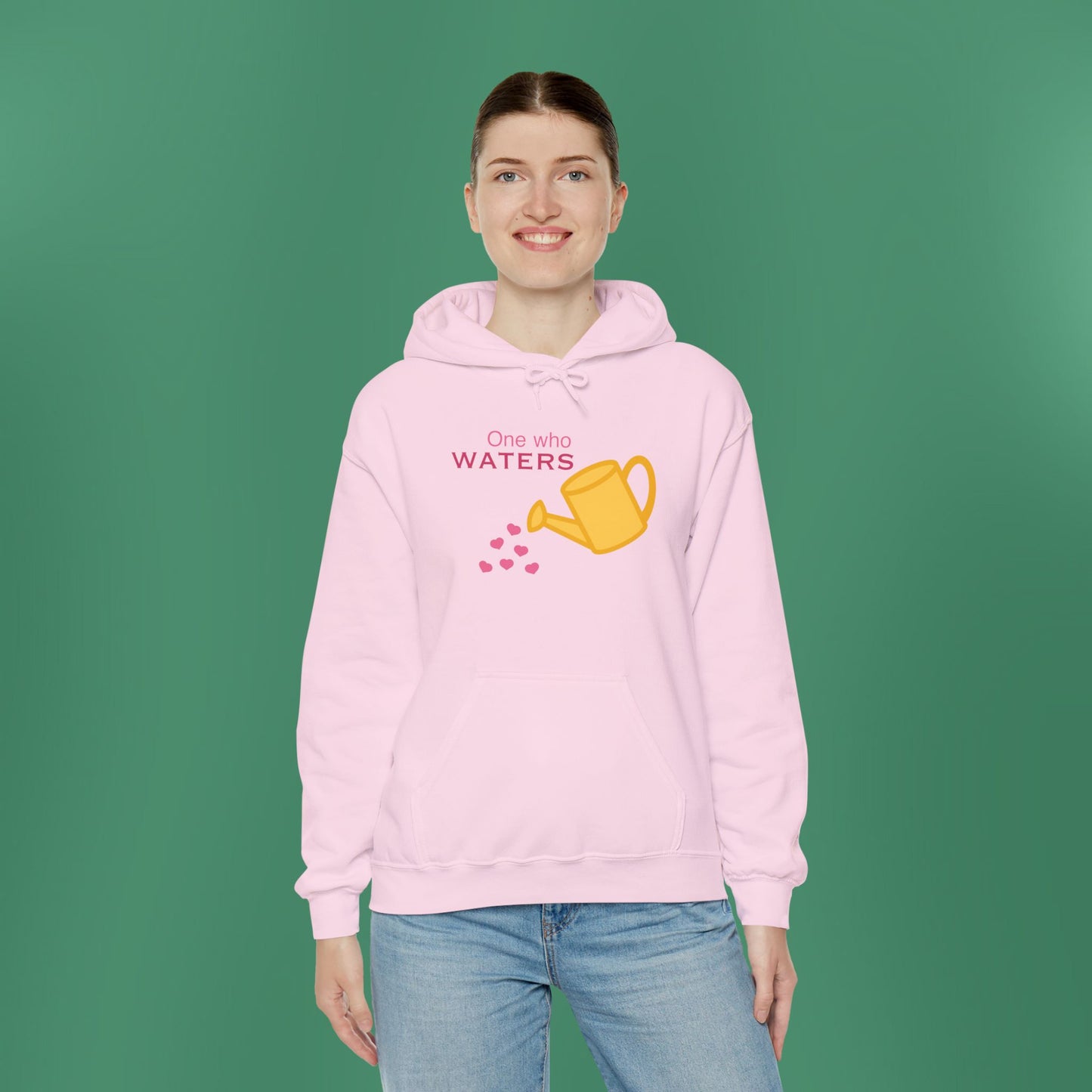 Psalm 11:25 - Pink Hooded Sweatshirt