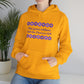 Isaiah 40:8 - Purple Daisy Hooded Sweatshirt
