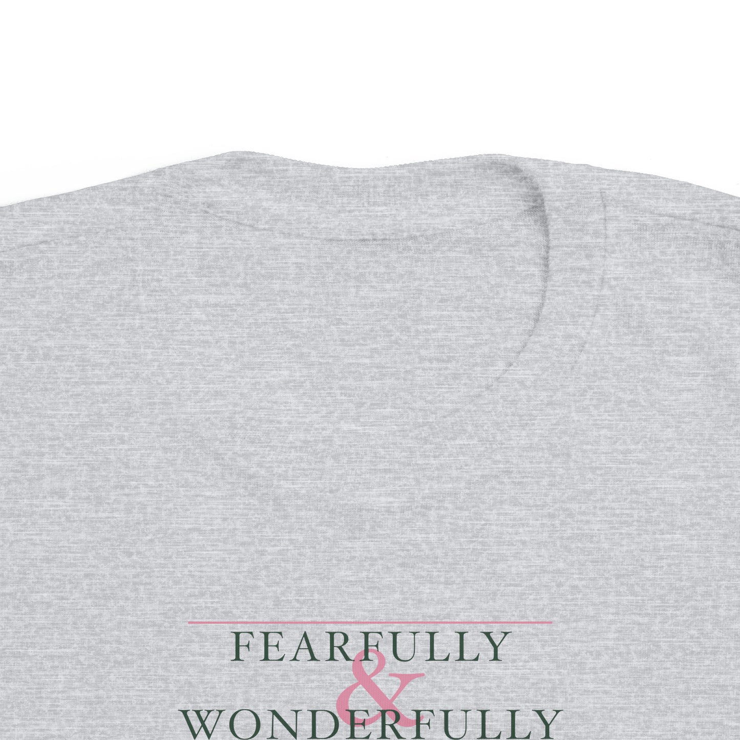 Fearfully and Wonderfully Made - Green Toddler T-Shirt