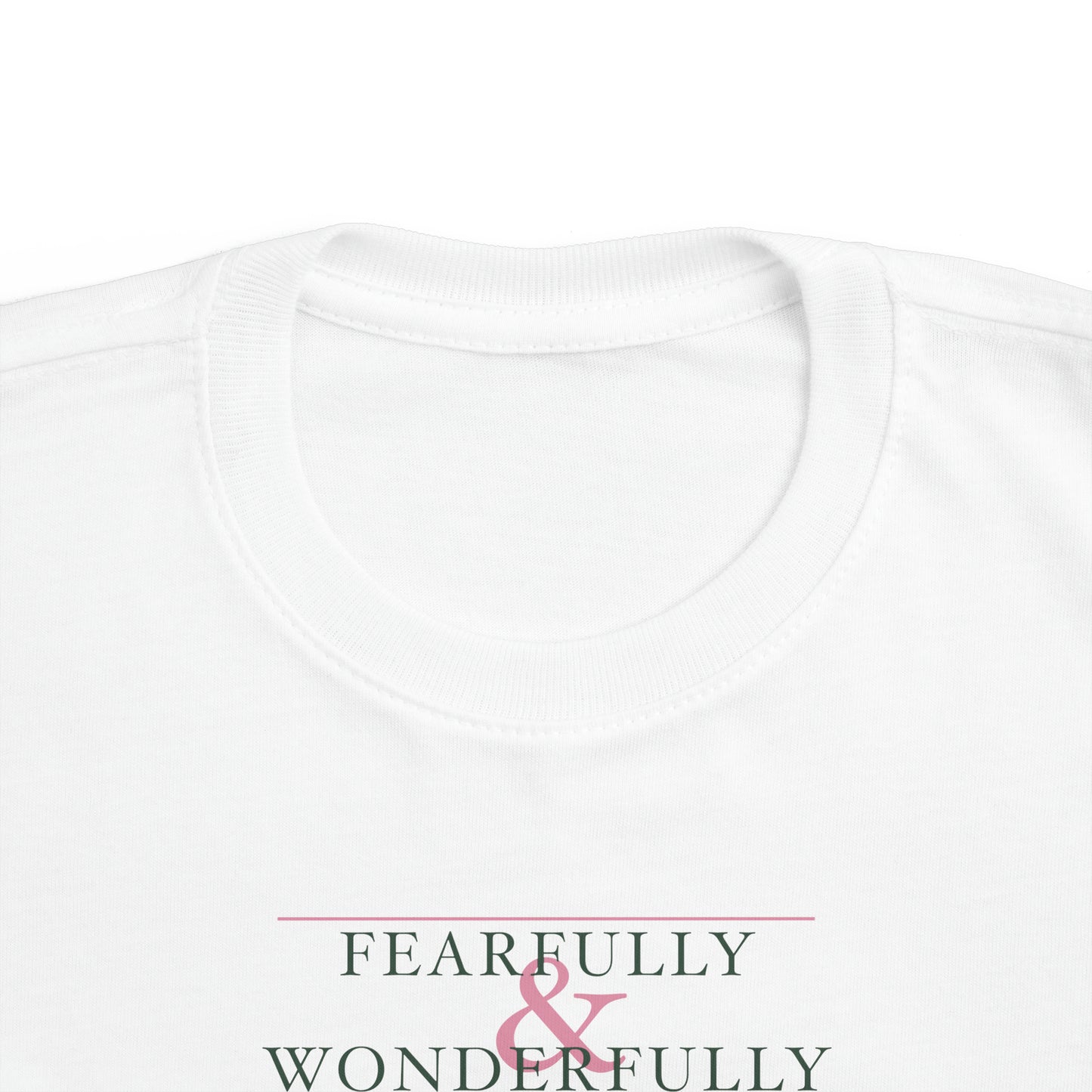 Fearfully and Wonderfully Made - Green Toddler T-Shirt