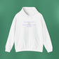 Fearfully and Wonderfully Made - Purple Women's Hooded Sweatshirt