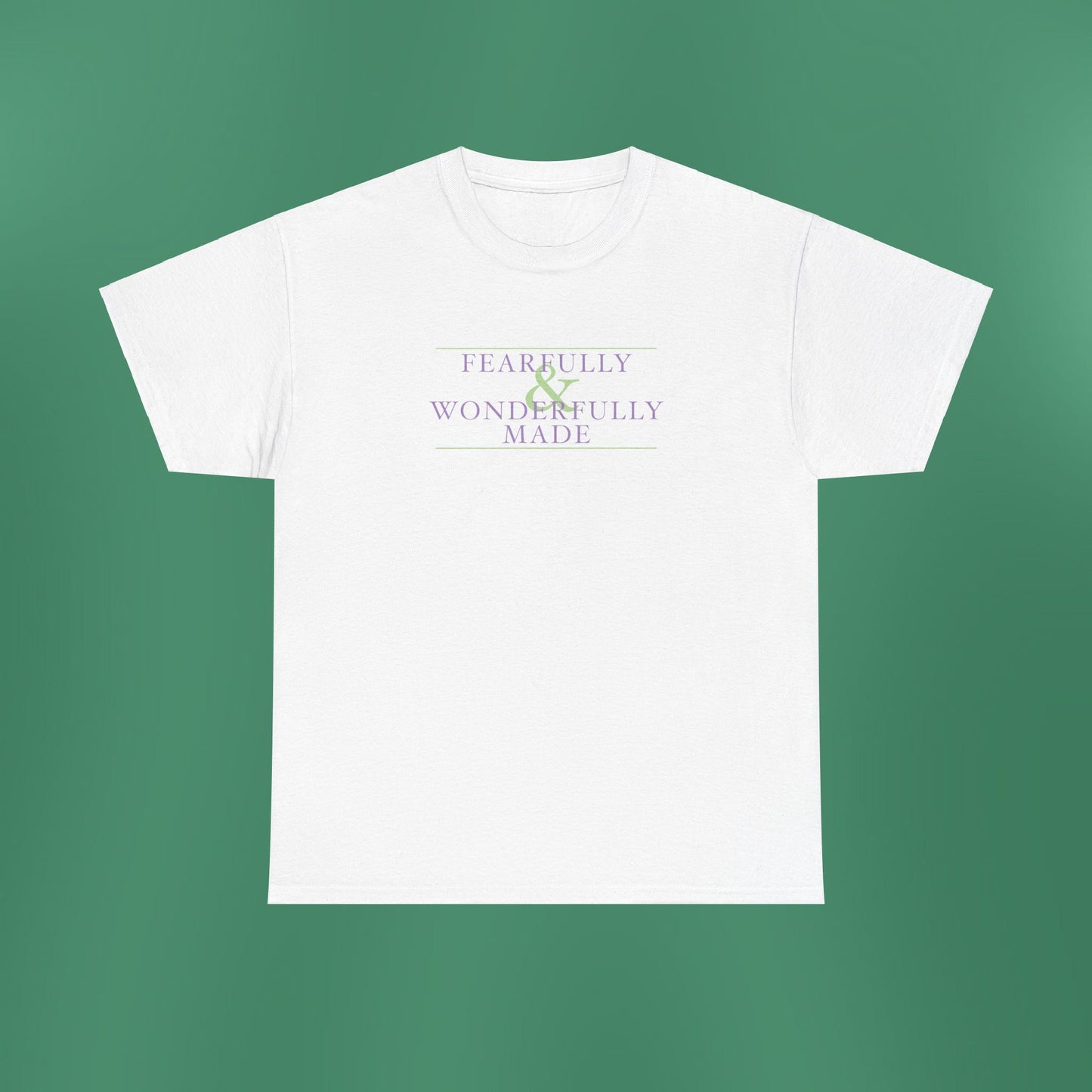 Fearfully and Wonderfully Made - Purple Women's T-Shirt